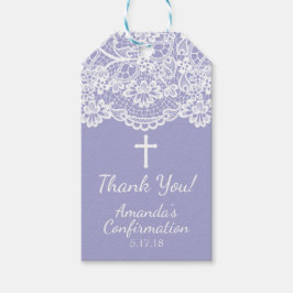 Etiqueta de Presente de Confirmação do Local de Vi