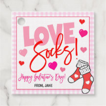 Etiqueta de Presente de Encaixe de namorados