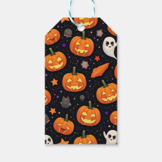 Etiqueta de presente de Halloween