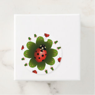 Etiqueta de Presente de Ladybug
