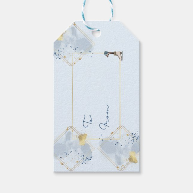 Etiqueta de presente de Natal (Frente)