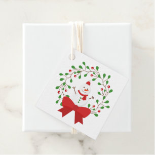 Etiqueta de presente de Natal