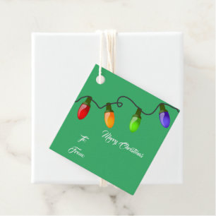 Etiqueta de presente de Natal