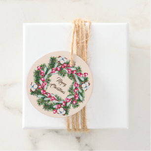 Etiqueta de presente de Natal