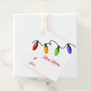 Etiqueta de presente de Natal