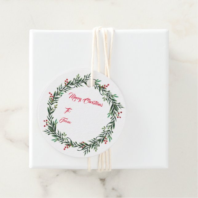 Etiqueta de presente de Natal (In Situ)
