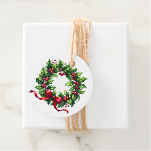 Etiqueta de Presente de Natal