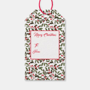 Etiqueta de presente de Natal