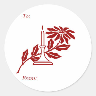 Etiqueta de presente de Natal