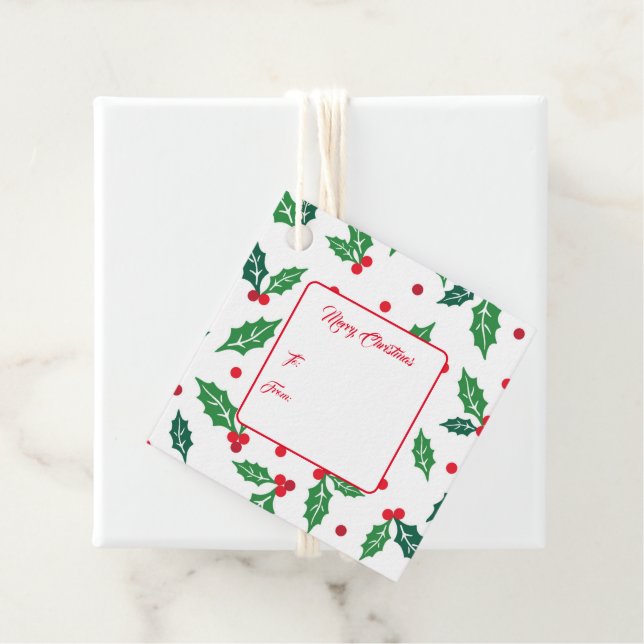 Etiqueta de presente de Natal (In Situ)