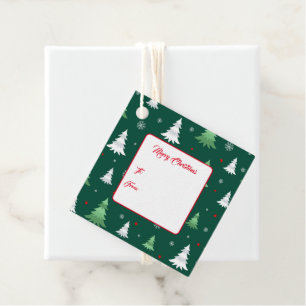 Etiqueta de presente de Natal