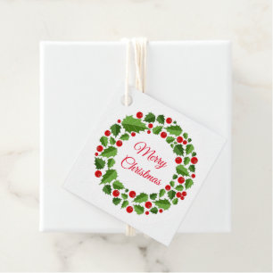 Etiqueta de presente de Natal