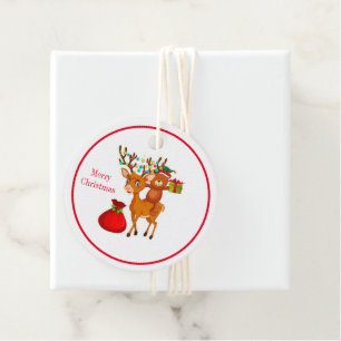 Etiqueta de presente de Natal