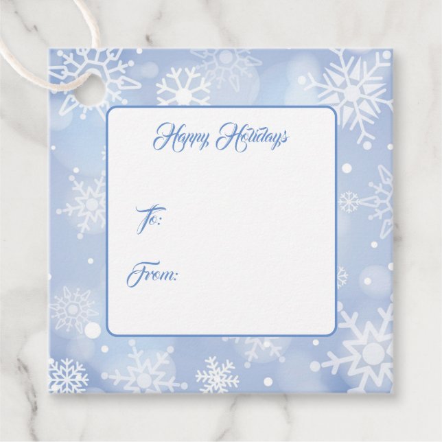 Etiqueta de Presente de Natal (Frente)