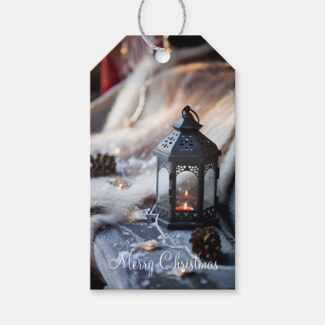 etiqueta de presente de Natal (Frente)