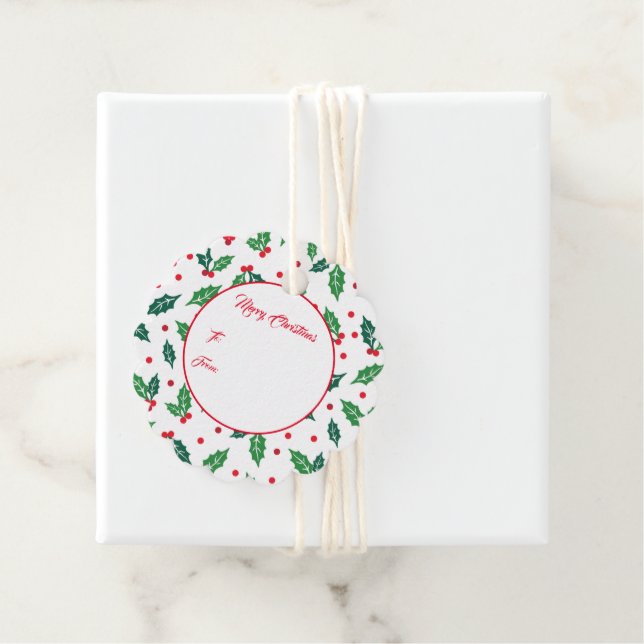 Etiqueta de presente de Natal (In Situ)