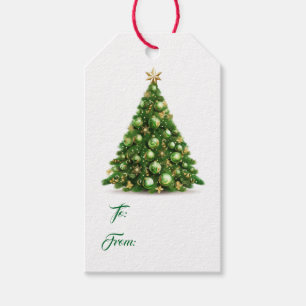 Etiqueta de presente de Natal