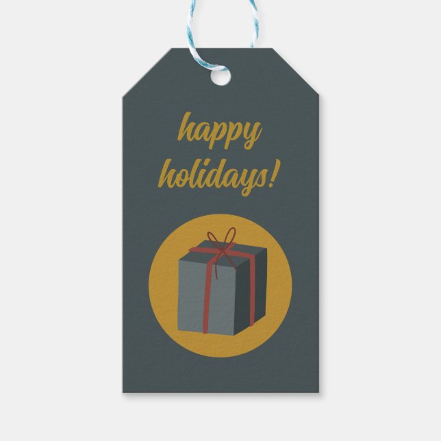 Etiqueta de Presente de Natal (Frente)