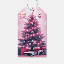Etiqueta de presente de Natal para jogador