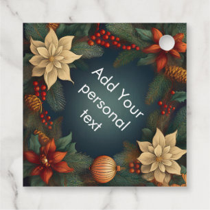 Etiqueta de Presente de Natal Personalizada Decora
