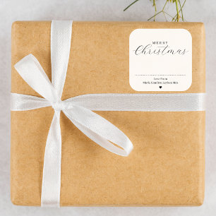 Etiqueta de presente de Natal Personalizado