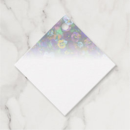 Etiqueta de presente de Pansies [roxo]