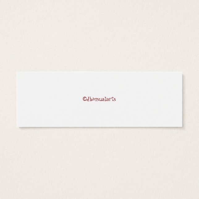 etiqueta de presente de pinguim papai noel (Verso)