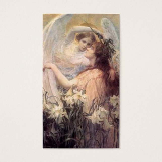 Etiqueta de Presente do Anjo do Guardião (Frente)