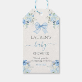 Etiqueta de presente do Chá de fraldas do Urso do