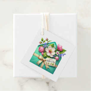 Etiqueta de Presente do Dia das Mães 