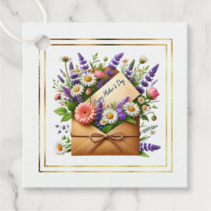 Etiqueta de Presente do Dia das Mães