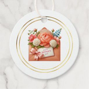 Etiqueta de Presente do Dia das Mães