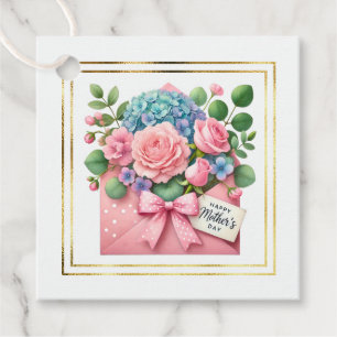 Etiqueta de Presente do Dia das Mães