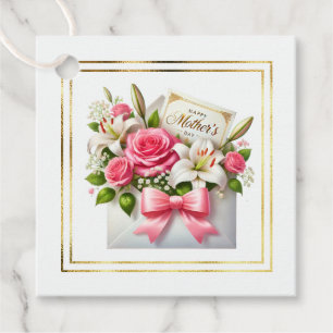 Etiqueta de Presente do Dia das Mães