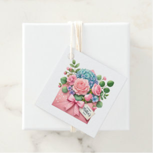 Etiqueta de Presente do Dia das Mães 