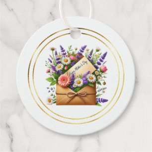 Etiqueta de Presente do Dia das Mães