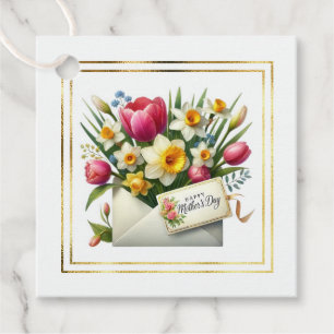Etiqueta de Presente do Dia das Mães