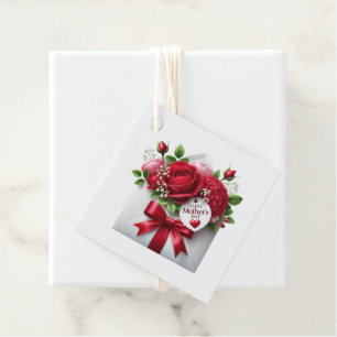Etiqueta de Presente do Dia das Mães 