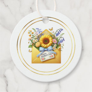 Etiqueta de Presente do Dia das Mães