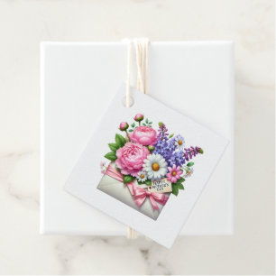 Etiqueta de Presente do Dia das Mães 