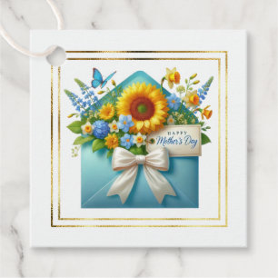 Etiqueta de Presente do Dia das Mães