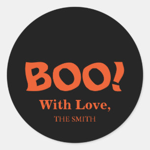 Etiqueta de Presente do Halloween