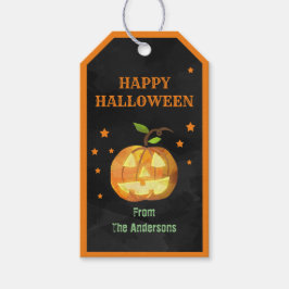 Etiqueta de Presente do Halloween