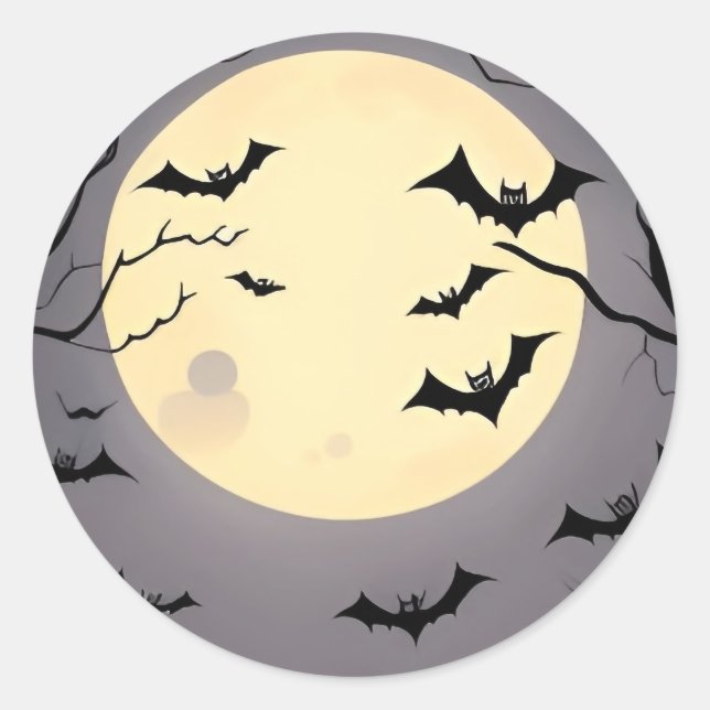 Etiqueta de Presente do Halloween (Frente)