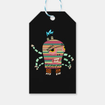 Etiqueta de presente do MONSTER FELIZ