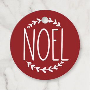 Etiqueta de Presente do Noel