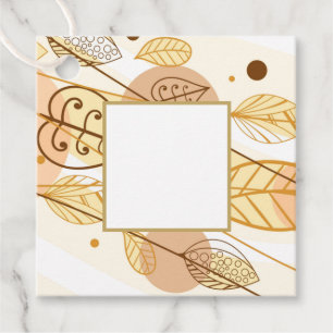 Etiqueta de Presente do Papel de Embalagem Especia