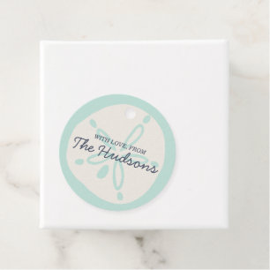 Etiqueta de Presente do Sandollar Beachy