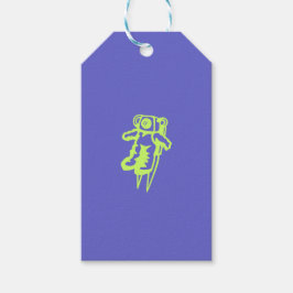 Etiqueta de Presente Espacial