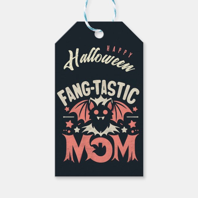 Etiqueta de presente Fang-tastic personalizada (Frente)